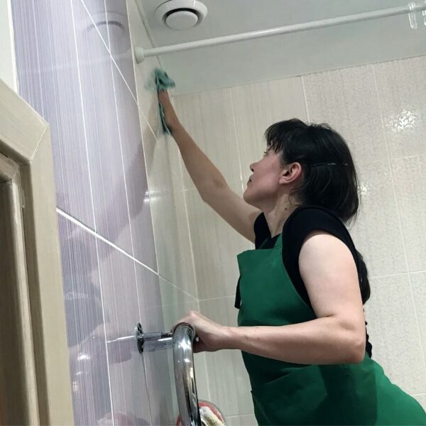 моем плитку в ванной